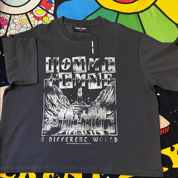 HOMME FEMME TAKEOFF TEE - Picture 3 of 16